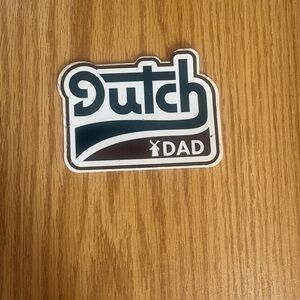 Dutch Bros Dad Sticker